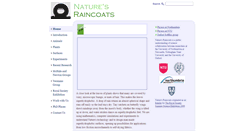 Desktop Screenshot of naturesraincoats.com